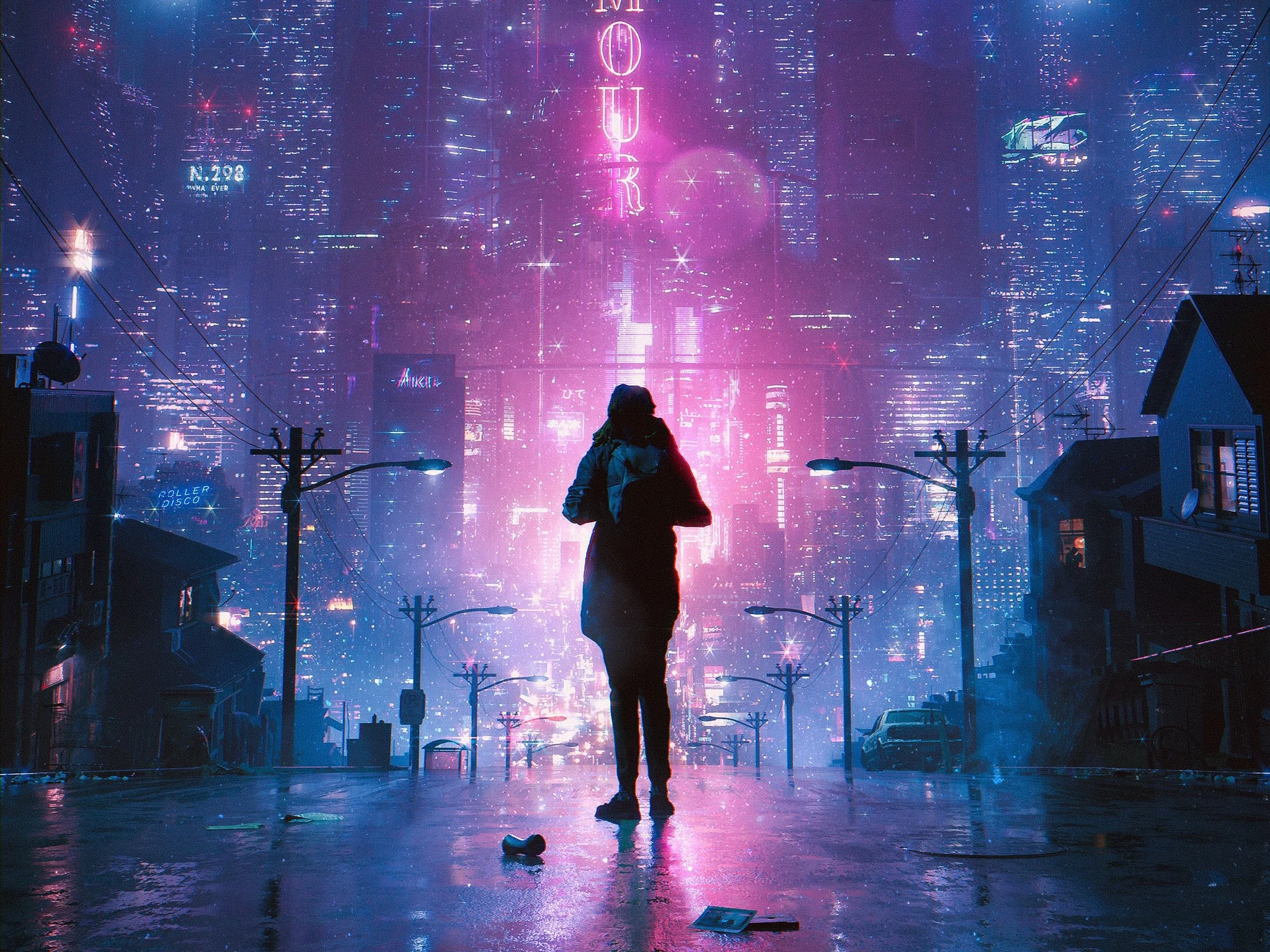 Panorama de Metrópolis 2099 (Tablet Retina)