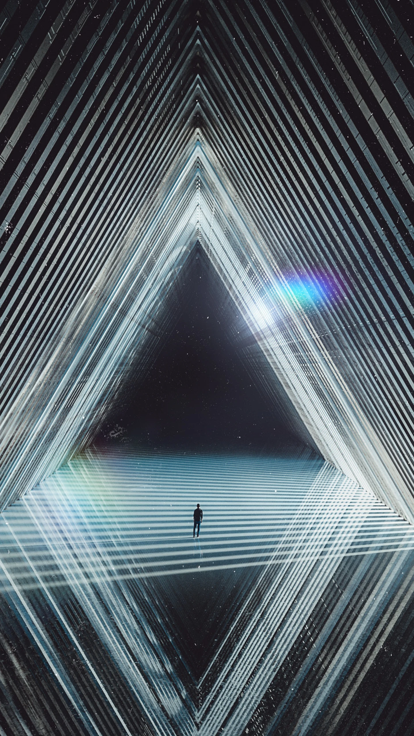 Estructura Paramétrica de Cobre y Luz (2K Móvil)