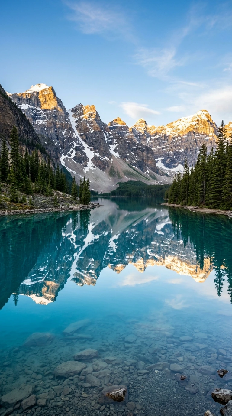 Reflejo Alpino en Lago Esmeralda