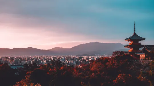 Pagoda Chureito y Monte Fuji en 4K