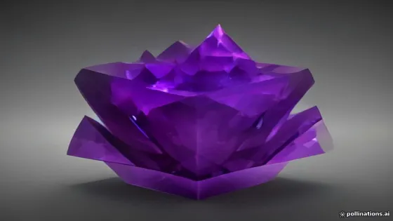 Geometría fractal de cuarzo y titanio pulido con iluminación caús (4K Ultra HD)