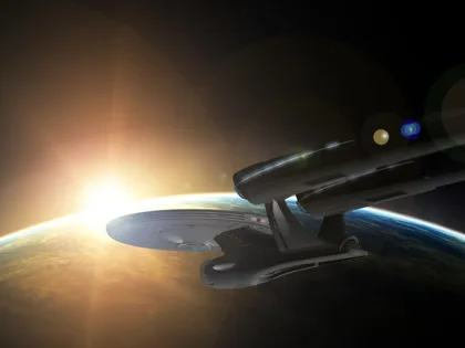 Vista Orbital de la Tierra al Amanecer (Tablet Retina)