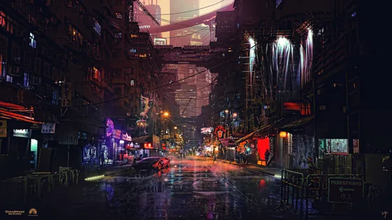 Bólido Synthwave en Autopista Infinita (FullHD)