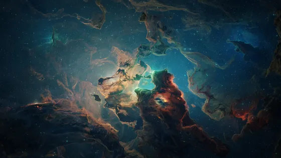 Pilares de Creación Interestelar en 4K (4K Ultra HD)